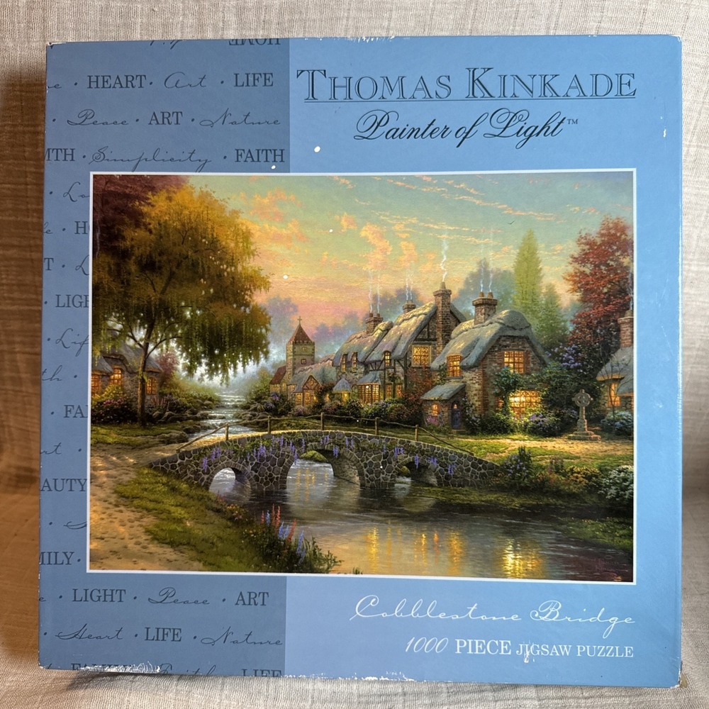 Thomas Kinkade Painter of light 1000 piece jigsaw puzzle